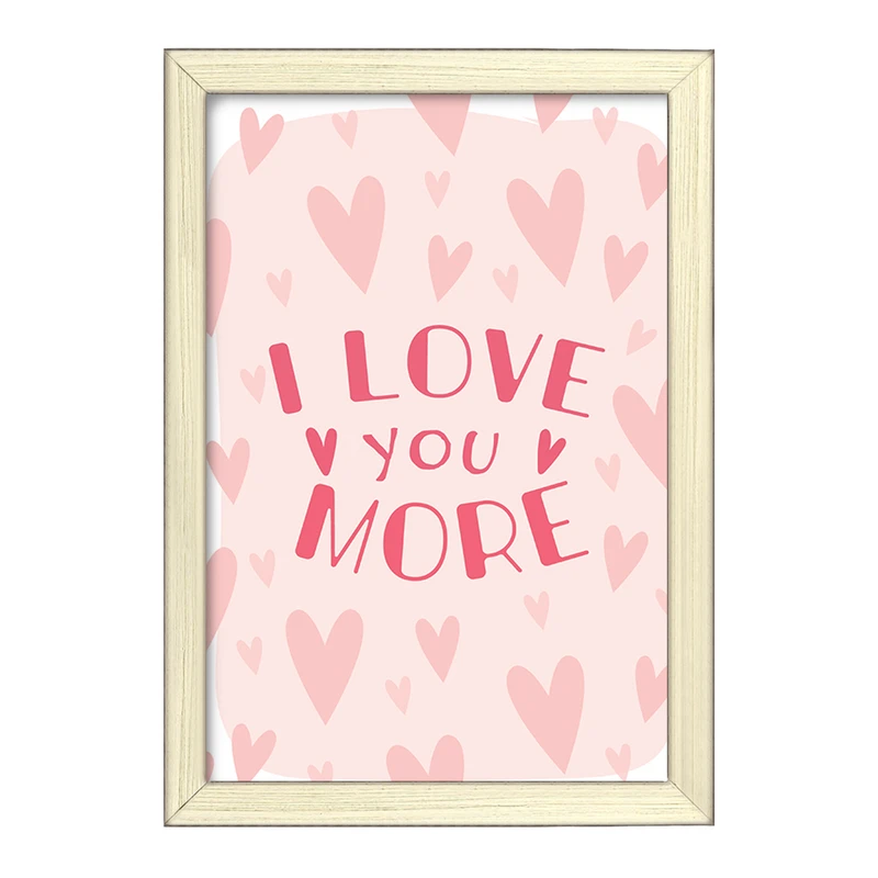 تابلو خندالو طرح عاشقانه (Love) کد F2334