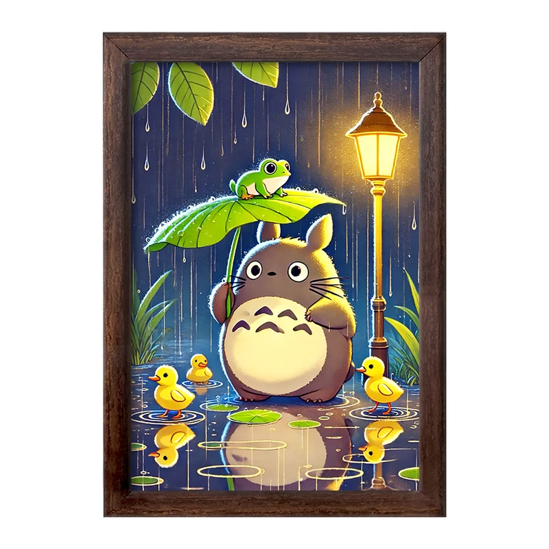تابلو خندالو طرح انیمه توتورو (Totoro) کد F13705