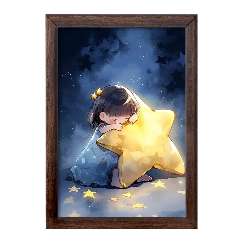 تابلو خندالو طرح رویای دخترانه کد F10997