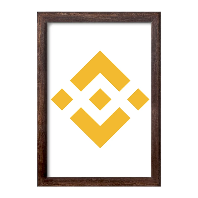 تابلو خندالو طرح ارز دیجیتال بایننس کوین  کد 4054