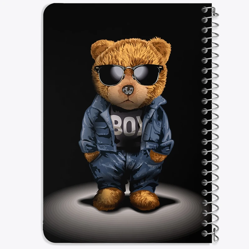 دفتر یادداشت 50 برگ خندالو طرح تدی Teddy کد 26152