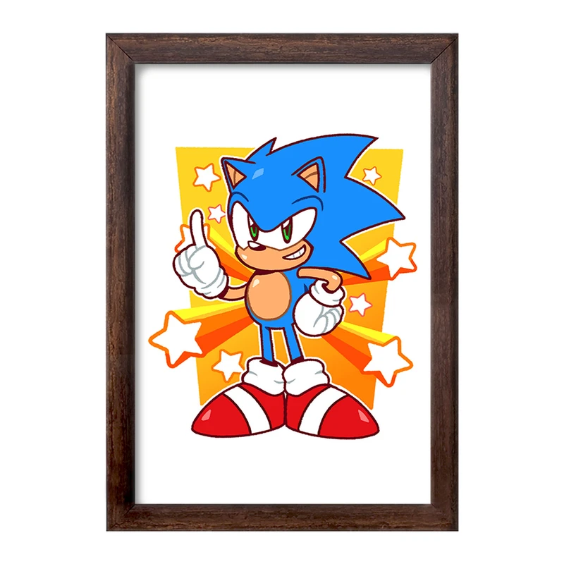 تابلو خندالو طرح سونیک (Sonic) کد 37014