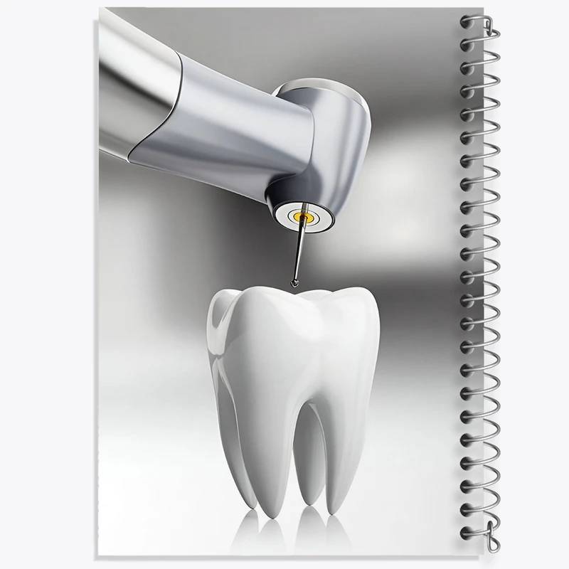 دفتر مشق 50 برگ خندالو طرح دندان و دندان پزشکی کد F9826