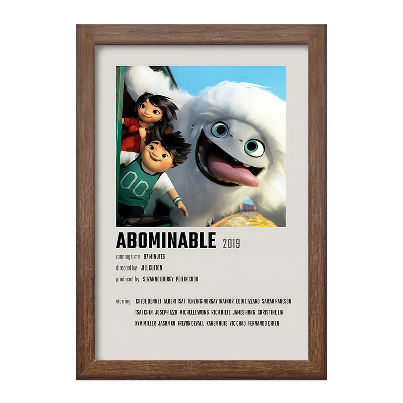 تابلو خندالو طرح نفرت ‌انگیز (Abominable) کد F13250