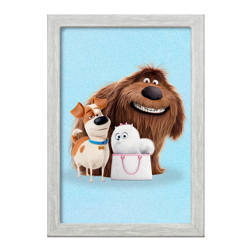 تابلو خندالو طرح زندگی پنهان حیوانات خانگی The Secret Life of Pets  کد 10683