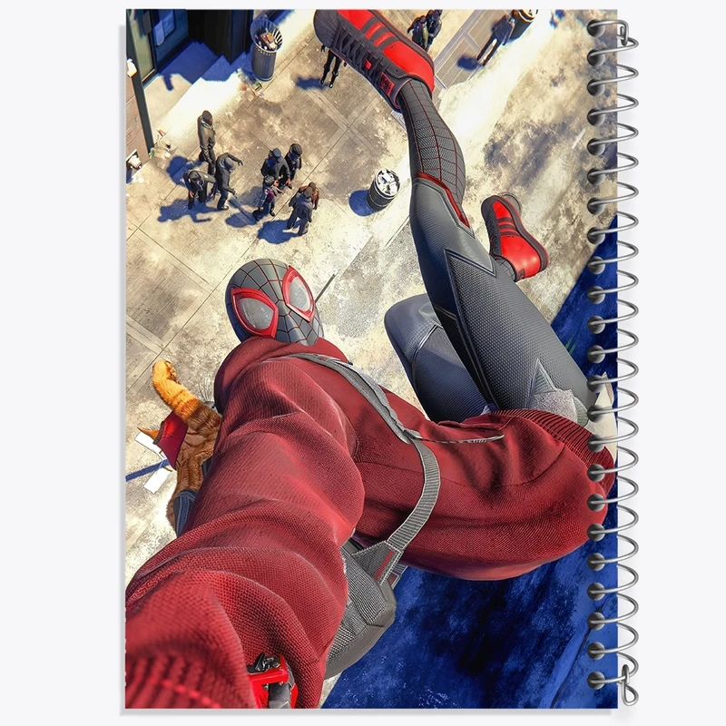 دفتر طراحی 50 برگ خندالو طرح مرد عنکبوتی کد F11116