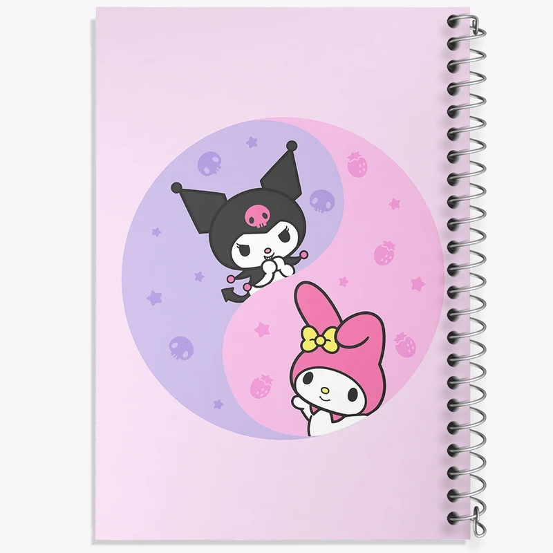 دفتر طراحی 50 برگ خندالو طرح کورومی و مای ملودی کد 36914