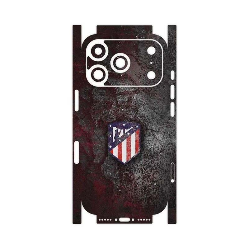 برچسب پوششی ماهوت مدل Atletico_de_Madrid-FullSkin مناسب برای گوشی موبایل اپل iPhone 17 Pro