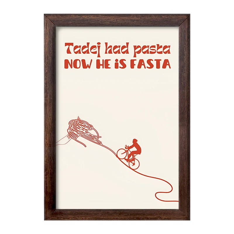 تابلو خندالو طرح پاستا (Pasta) کد F14148