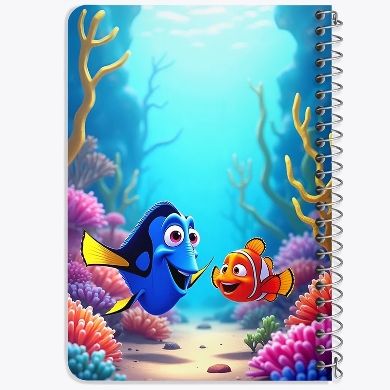 دفتر یادداشت 50 برگ خندالو طرح نمو (Finding Nemo) کد F12652