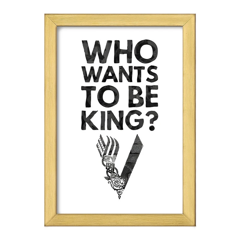 تابلو خندالو طرح وایکینگ ها (Vikings) کد F13621