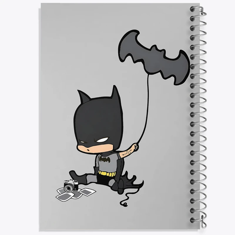 دفتر مشق 100 برگ خندالو طرح بتمن (Batman) کد F3968