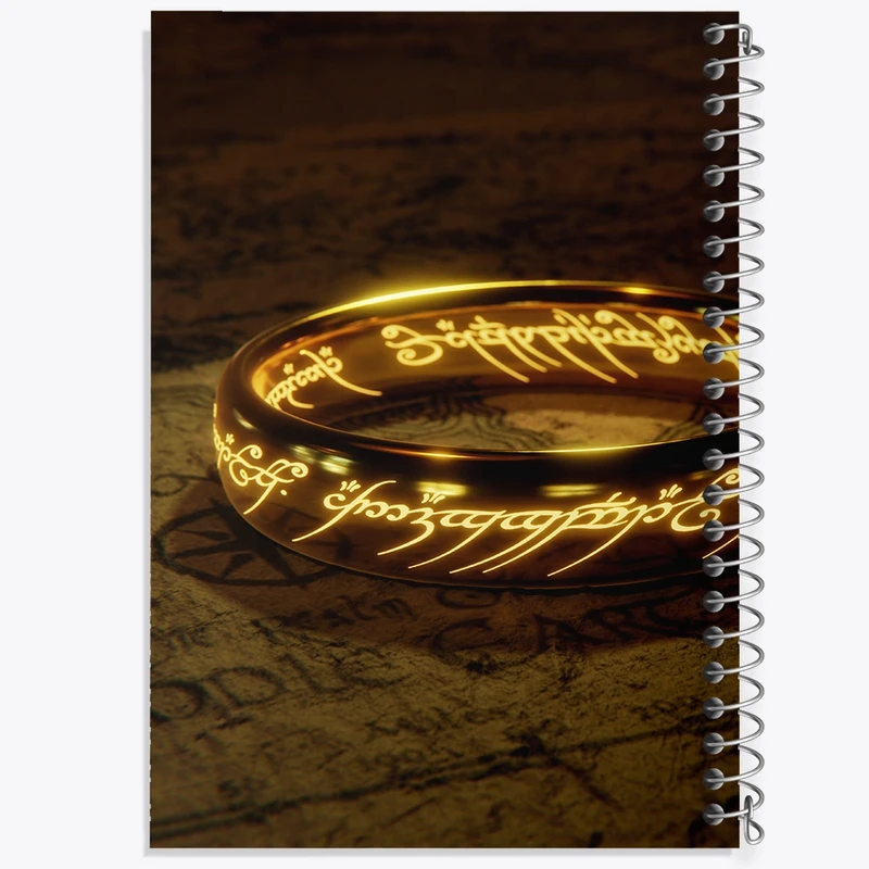 دفتر طراحی 50 برگ خندالو طرح ارباب حلقه ها (Lord Of The Rings) کد N8341