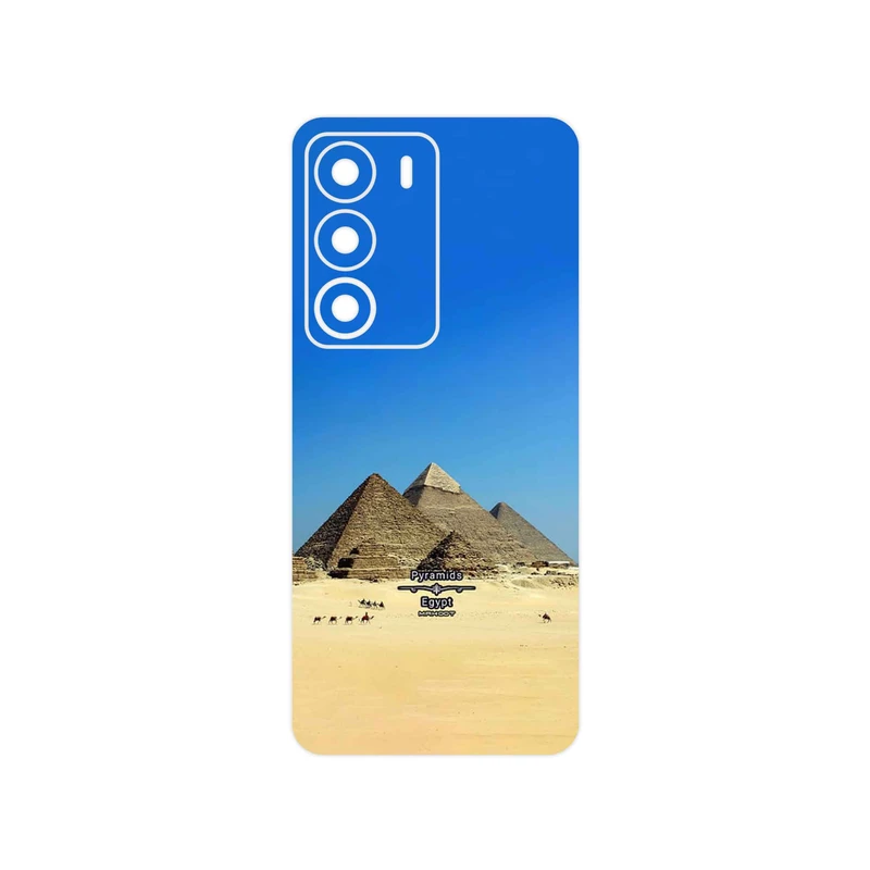 برچسب پوششی ماهوت مدل Pyramids of Egypt مناسب برای گوشی موبایل ریلمی C71