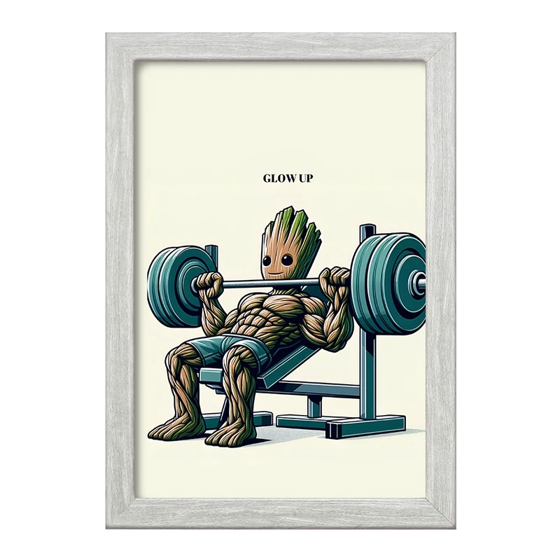 تابلو خندالو طرح گروت (Groot) کد F4037