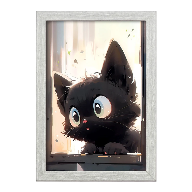 تابلو خندالو طرح گربه (Cat) کد F924