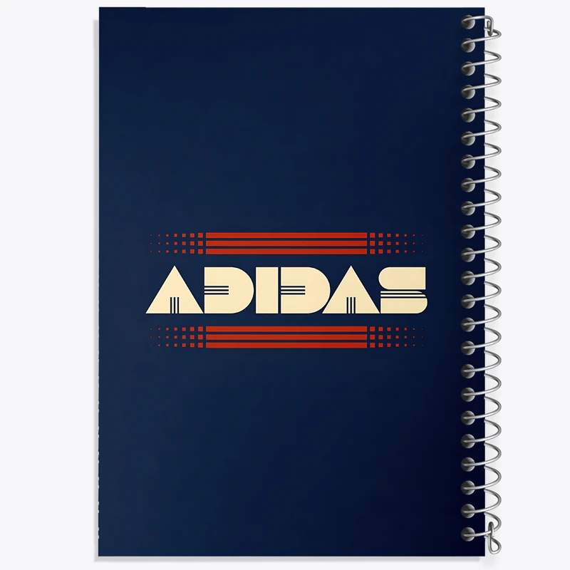 دفتر مشق 50 برگ خندالو طرح آدیداس (Adidas) کد N7562