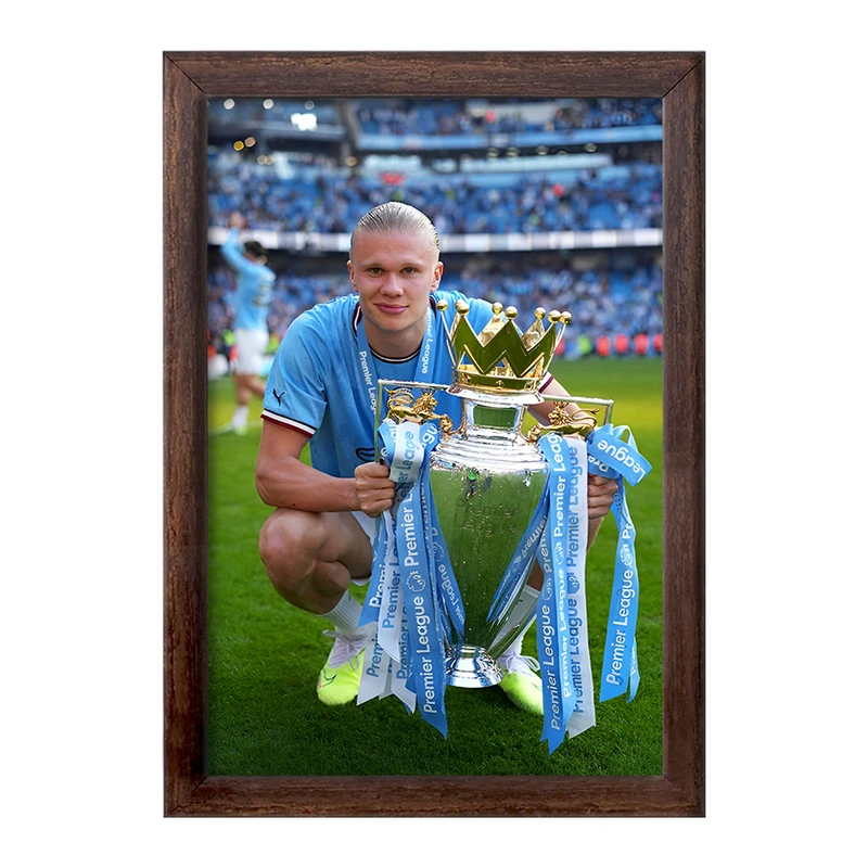 تابلو خندالو طرح ارلینگ هالند (Erling Haaland) کد F14277