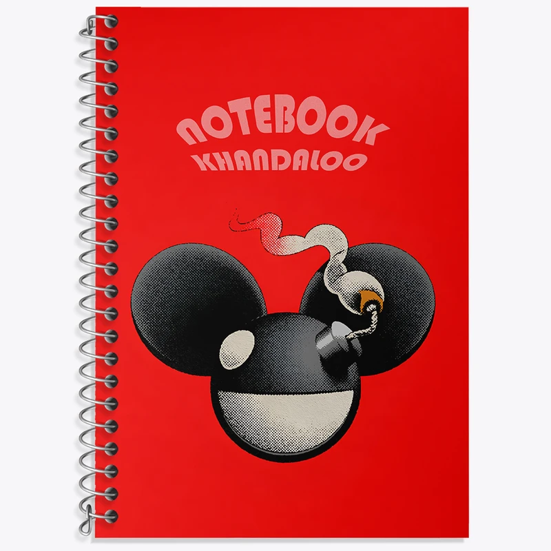 دفتر نت موسیقی 50 برگ خندالو طرح میکی موس (Mickey mouse) کد N7748