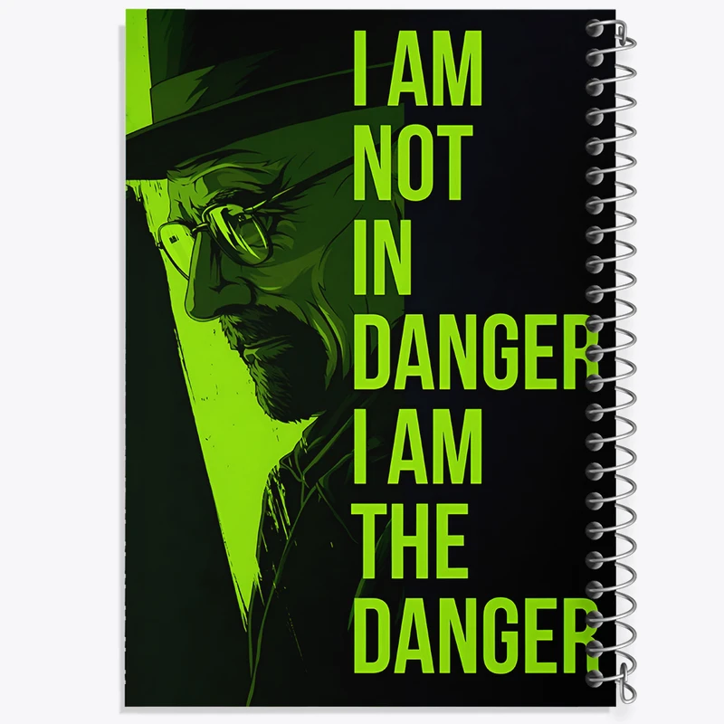 دفتر مشق 50 برگ خندالو طرح بریکینگ بد (Breaking Bad) کد F10185