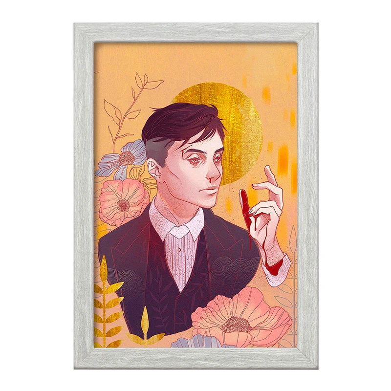 تابلو خندالو طرح پیکی بلایندرز (Peaky Blinders) کد F162