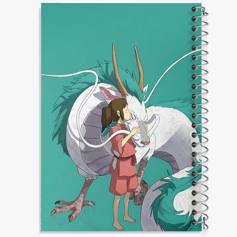 دفتر مشق 50 برگ خندالو طرح انیمه شهر اشباح (Spirited Away) کد F3468