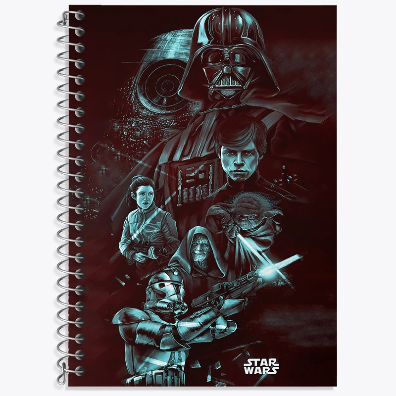 دفتر نت موسیقی 50 برگ خندالو طرح جنگ ستارگان کد F4421