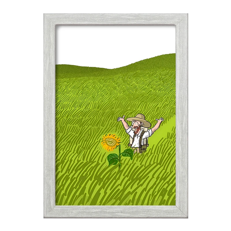 تابلو خندالو طرح ونسان ونگوگ کد F8793