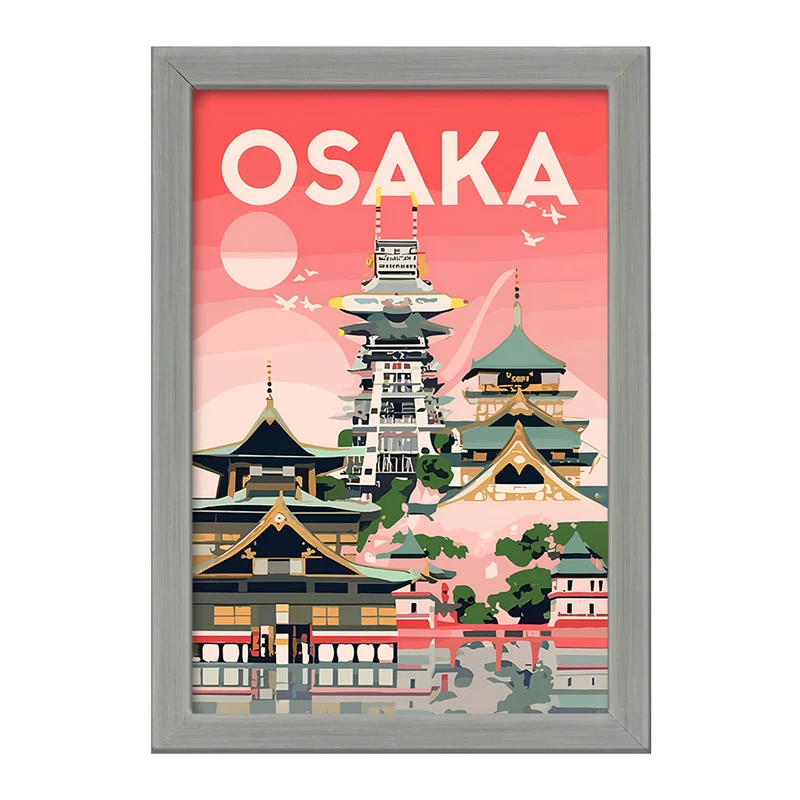 تابلو خندالو طرح اوساکا (Osaka) کد F6310