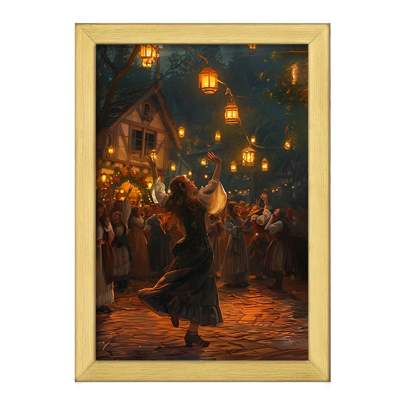 تابلو خندالو طرح شهر شاد کد F7343