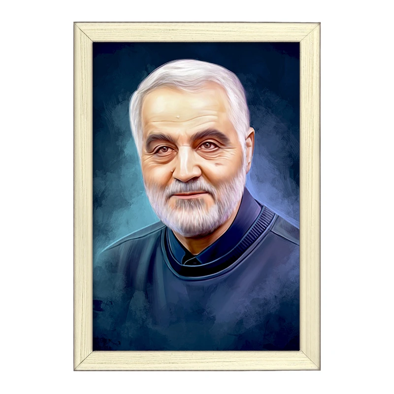 تابلو خندالو طرح سردار قاسم سلیمانی  کد 12603