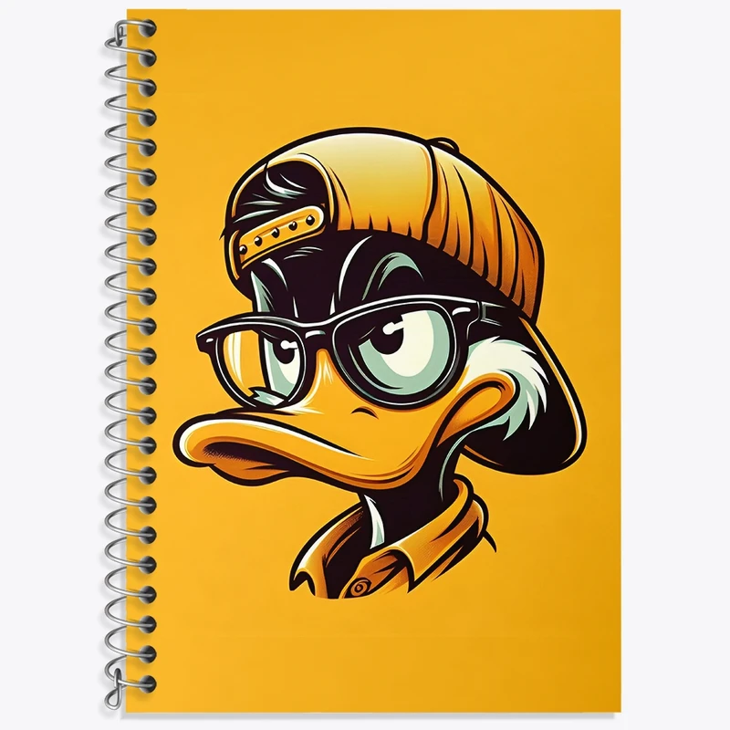 دفتر لغت 50 برگ خندالو طرح دافی داک کد F3633