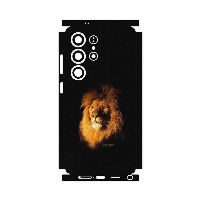 برچسب پوششی ماهوت مدل Lion-FullSkin مناسب برای گوشی موبایل سامسونگ Galaxy S25 Ultra