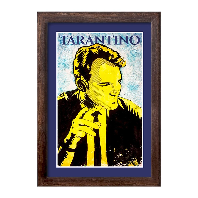 تابلو خندالو طرح کوئنتین تارانتینو (Quentin Tarantino) کد F11460