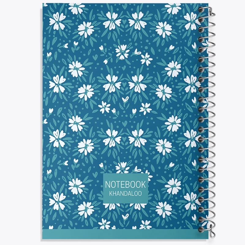 دفتر طراحی 50 برگ خندالو طرح گل گلی کد N679