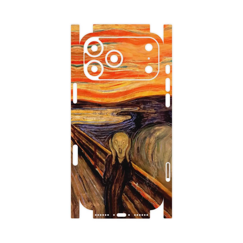 برچسب پوششی ماهوت مدل The Scream of Munch-FullSkin مناسب برای گوشی موبایل اپل iPhone 17 Pro Max