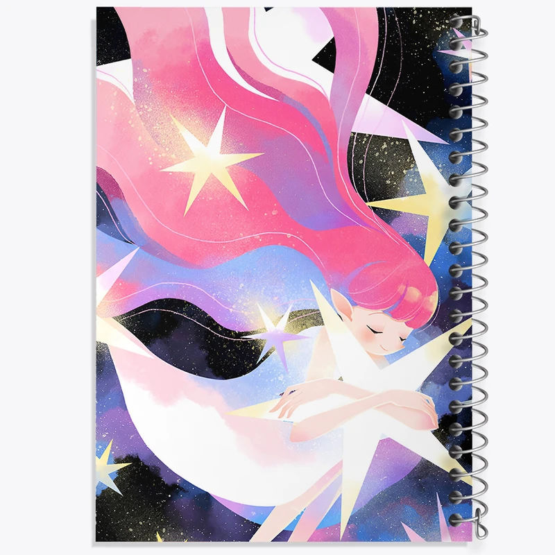 دفتر مشق 100 برگ خندالو طرح دخترانه کد F9336