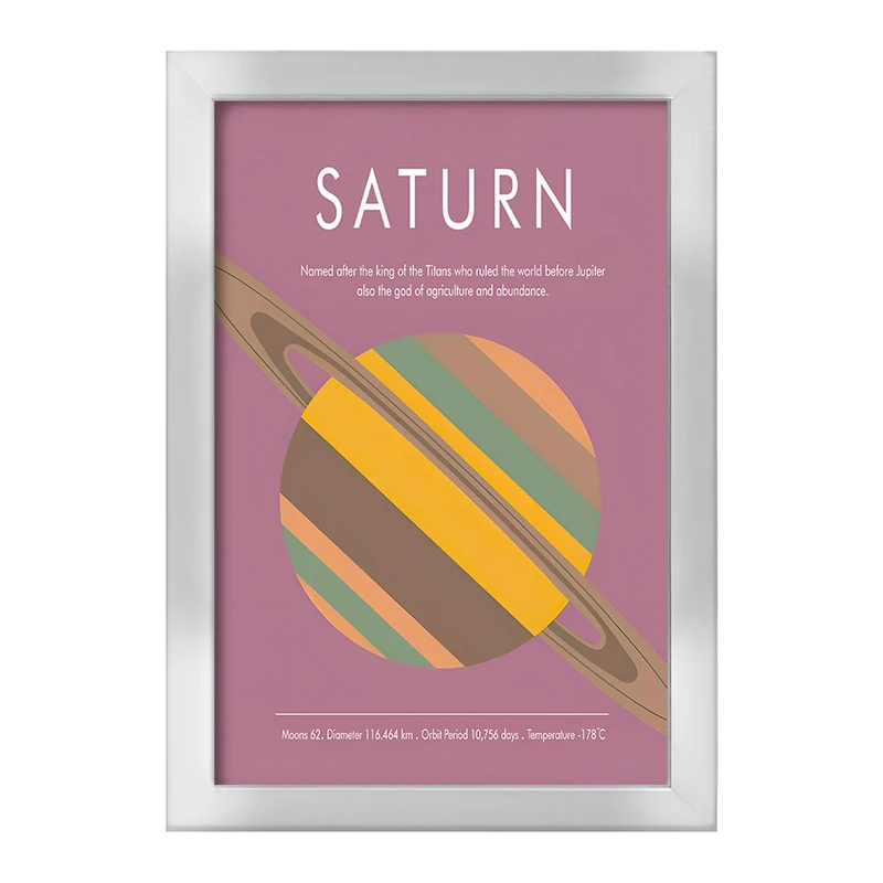 تابلو خندالو طرح زحل (Saturn) کد F13886