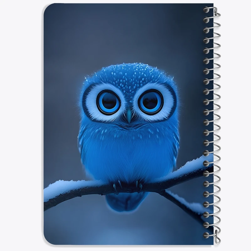دفتر یادداشت 50 برگ خندالو طرح جغد کد F12038