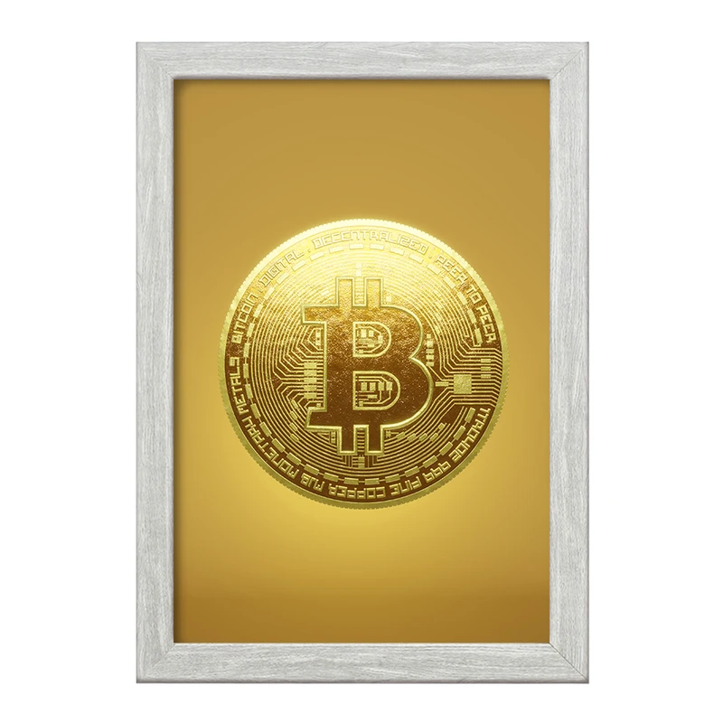 تابلو خندالو طرح بیت کوین (Bitcoin) کد F908