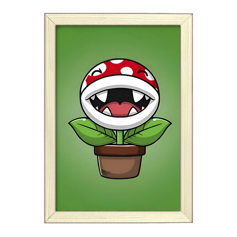 تابلو خندالو طرح سوپر ماریو (Super Mario) کد F9437