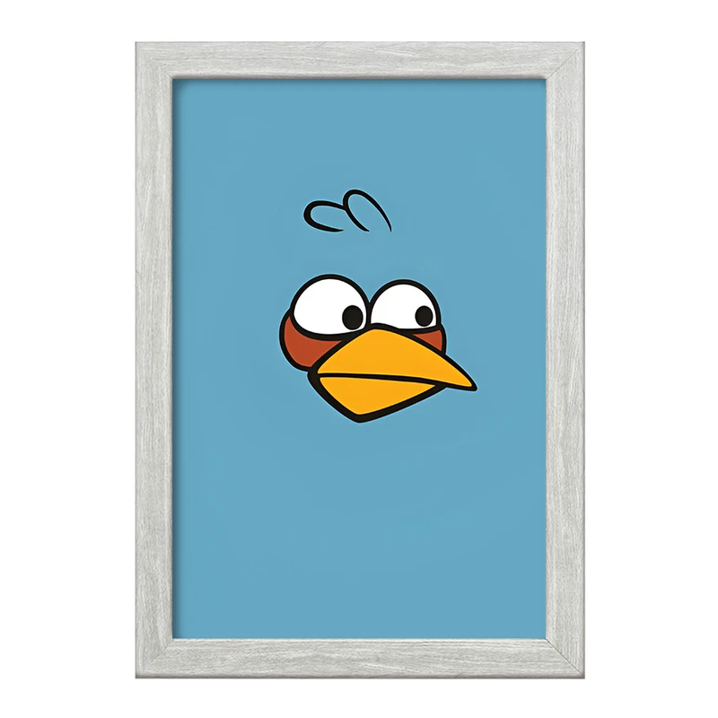 تابلو خندالو طرح پرندگان خشمگین (Angry Birds) کد F3305