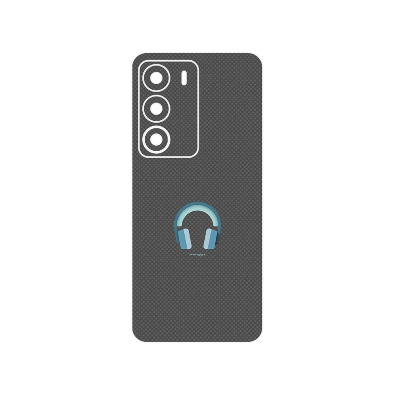 برچسب پوششی ماهوت مدل Minimal Headphone Icon مناسب برای گوشی موبایل ریلمی C71