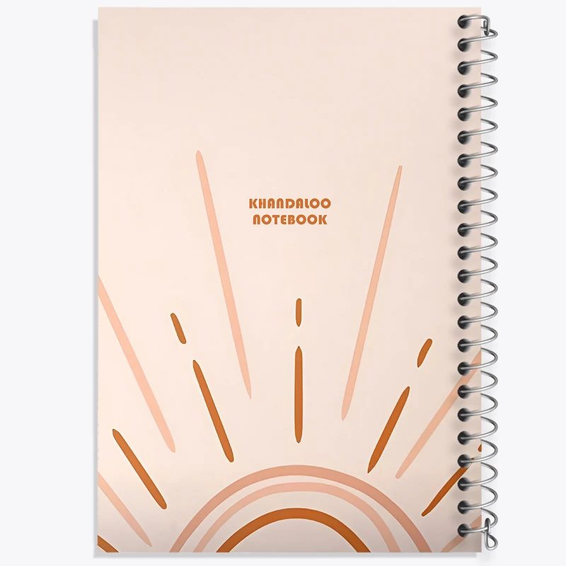 دفتر نقاشی 50 برگ خندالو طرح مدرن کد N8651