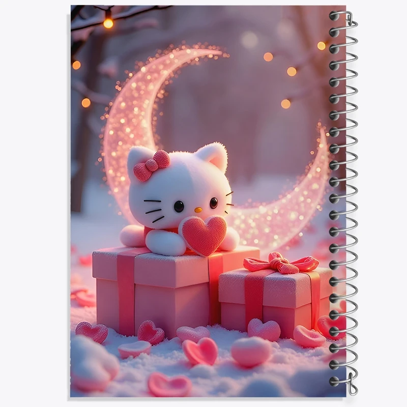 دفتر لیست خرید 50 برگ خندالو طرح هلو کیتی کد F9459