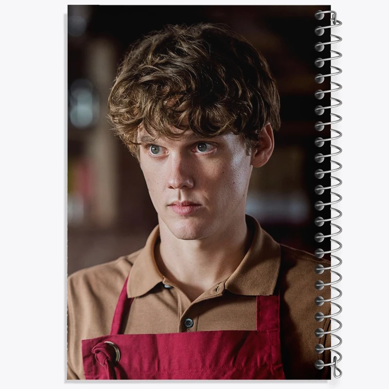 دفتر طراحی 50 برگ خندالو طرح تایلر ونزدی Wednesday  کد 22039