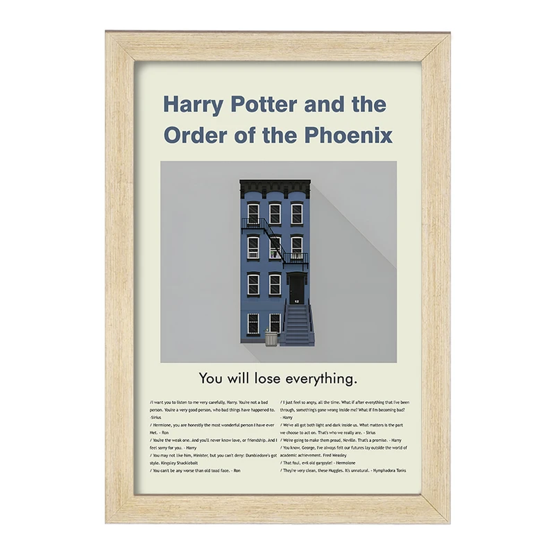 تابلو خندالو طرح هری پاتر (Harry Potter) کد F13802