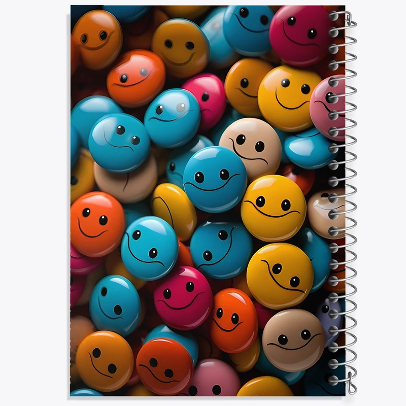 دفتر نقاشی 50 برگ خندالو طرح ایموجی کد N7095