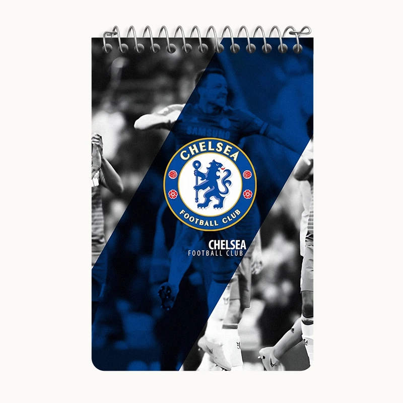 دفتر یادداشت 50 برگ خندالو طرح چلسی (Chelsea) کد F6898
