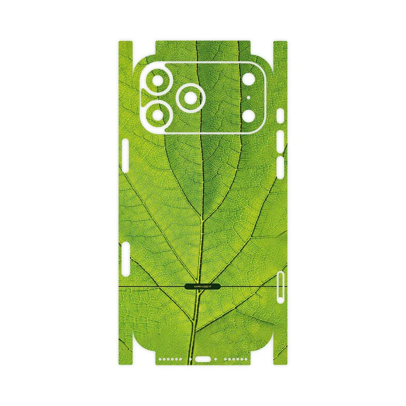 برچسب پوششی ماهوت مدل Leaf_Texture-FullSkin مناسب برای گوشی موبایل اپل iPhone 17 Pro Max